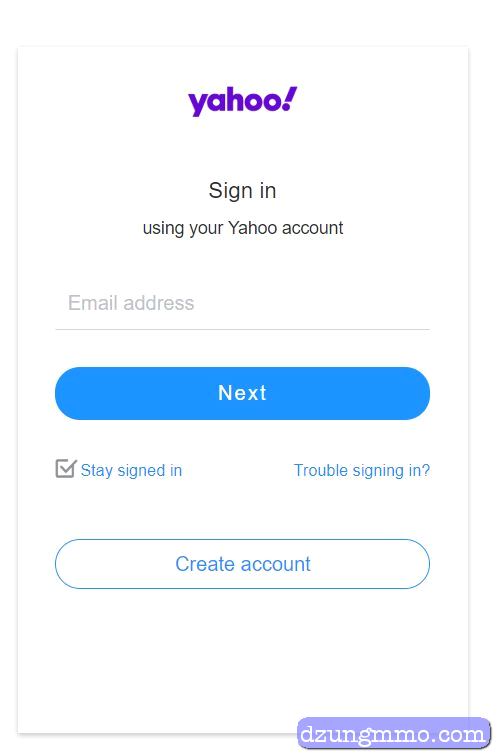 đăng nhập yahoo mail